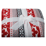 Casa si Gradina - Textile si covoare - Pături și cuverturi - Pături - Patura cu doua fete imitatie miel, motiv iarna, 150x200, RENIFE - Infinity.ro