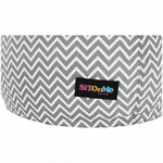 Casa si Gradina - Mobilier - Scaune si fotolii - Fotolii - Fotoliu tip sac, gri/alb/model zig-zag, GOMBY - Infinity.ro