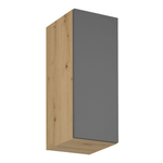 Casa si Gradina - Mobilier - Dulapuri si sifoniere - Dulapuri - Dulap superior, stejar artizanal / gri mat, stanga, LANGEN G30 - Infinity.ro