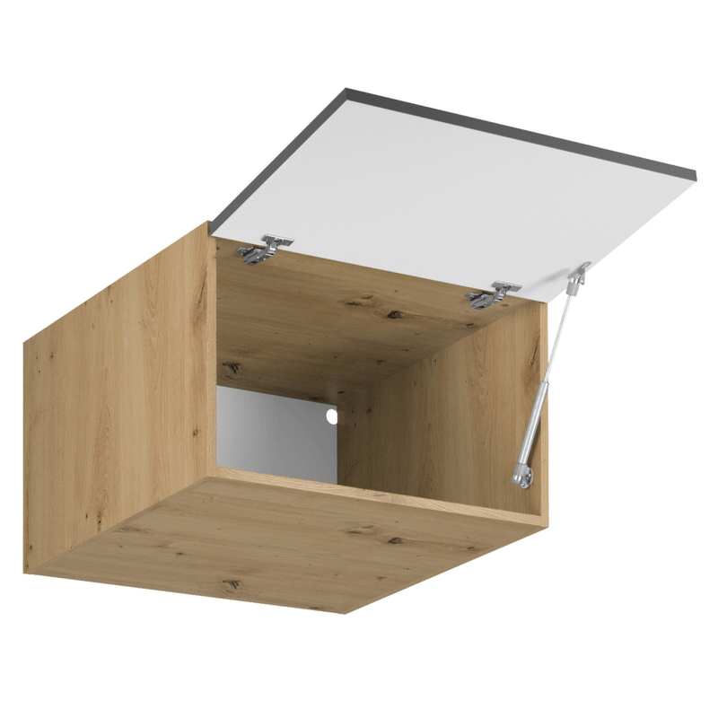 Casa si Gradina - Mobilier - Dulapuri si sifoniere - Dulapuri - Dulap superior, stejar artizanal / gri mat, LANGEN N60 - Infinity.ro
