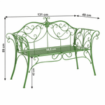 Casa si Gradina - Gradina si terasa - Mobilier exterior - Bancute de gradina - Banca de gradina, verde, ETELIA - Infinity.ro