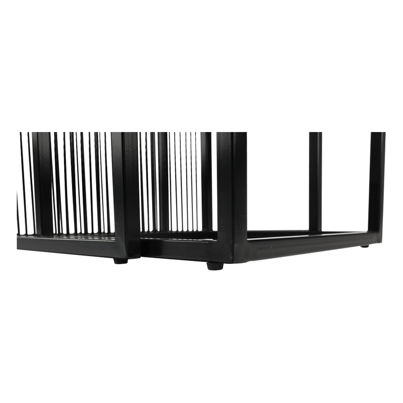 Casa si Gradina - Mobilier - Mese si birouri - Masute de cafea - Set a doua masute de cafea, stejar/negru, RIMBO - Infinity.ro