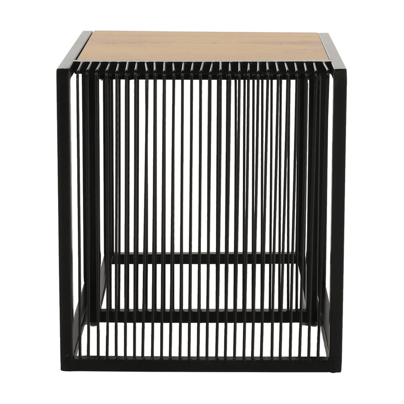 Casa si Gradina - Mobilier - Mese si birouri - Masute de cafea - Set a doua masute de cafea, stejar/negru, RIMBO - Infinity.ro