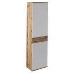 Casa si Gradina - Mobilier - Dulapuri si sifoniere - Dulapuri pantofi - Pantofar TIP 7, stejar wotan/alb, CYRIL - Infinity.ro