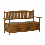 Casa si Gradina - Gradina si terasa - Mobilier exterior - Bancute de gradina - Banca de gradina, maro, 150cm, AMULA - Infinity.ro