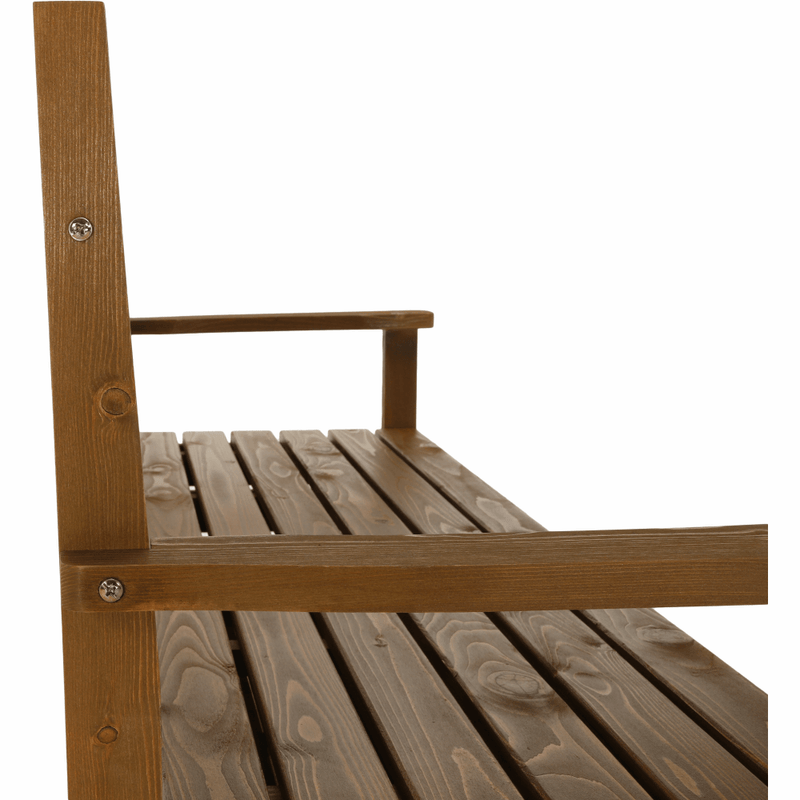 Casa si Gradina - Gradina si terasa - Mobilier exterior - Bancute de gradina - Banca de gradina, maro, 150cm, AMULA - Infinity.ro