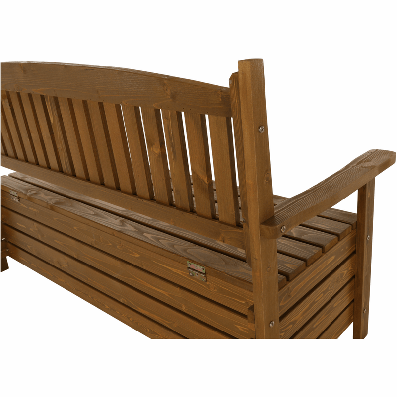 Casa si Gradina - Gradina si terasa - Mobilier exterior - Bancute de gradina - Banca de gradina, maro, 150cm, AMULA - Infinity.ro
