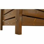 Casa si Gradina - Gradina si terasa - Mobilier exterior - Bancute de gradina - Banca de gradina, maro, 150cm, AMULA - Infinity.ro