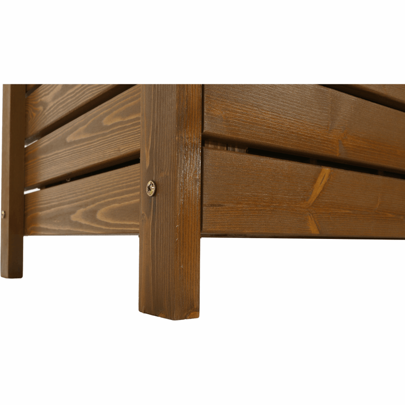 Casa si Gradina - Gradina si terasa - Mobilier exterior - Bancute de gradina - Banca de gradina, maro, 150cm, AMULA - Infinity.ro
