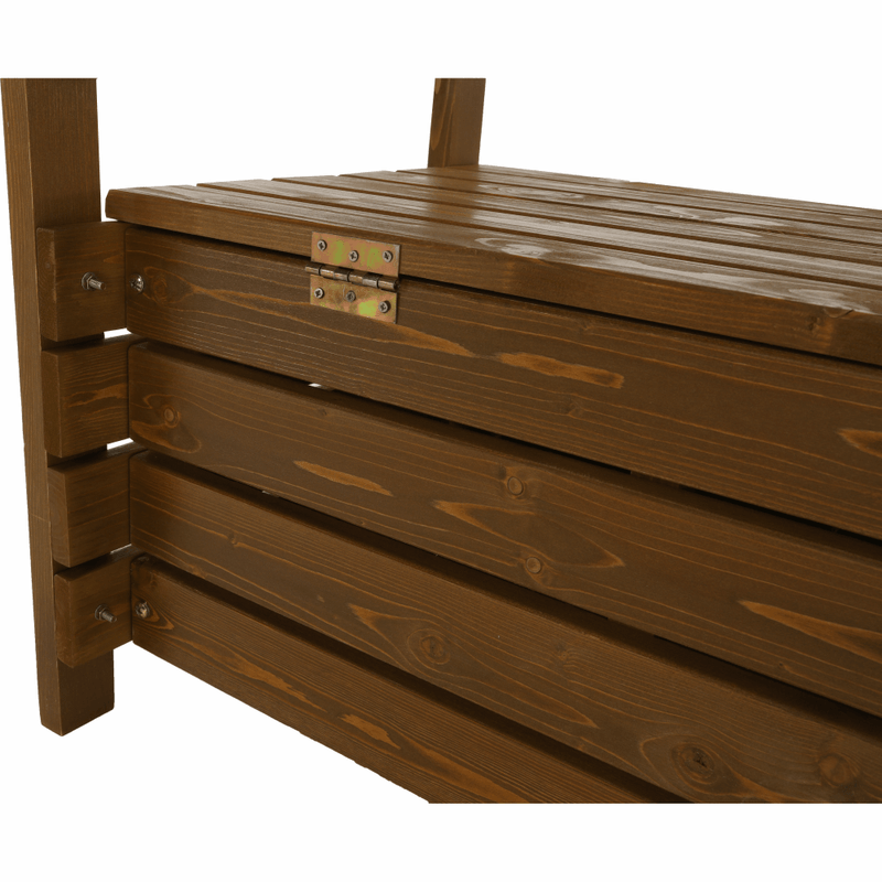 Casa si Gradina - Gradina si terasa - Mobilier exterior - Bancute de gradina - Banca de gradina, maro, 150cm, AMULA - Infinity.ro