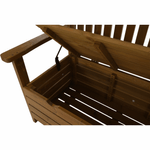 Casa si Gradina - Gradina si terasa - Mobilier exterior - Bancute de gradina - Banca de gradina, maro, 150cm, AMULA - Infinity.ro