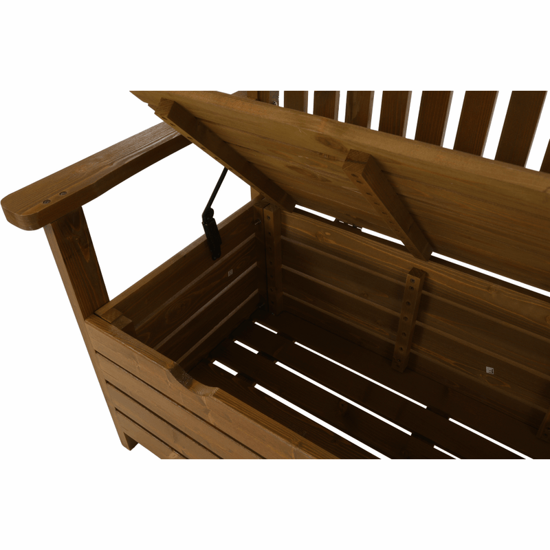 Casa si Gradina - Gradina si terasa - Mobilier exterior - Bancute de gradina - Banca de gradina, maro, 150cm, AMULA - Infinity.ro