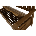 Casa si Gradina - Gradina si terasa - Mobilier exterior - Bancute de gradina - Banca de gradina, maro, 150cm, AMULA - Infinity.ro