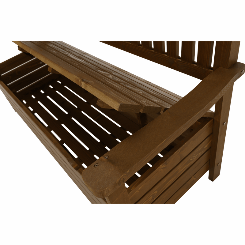 Casa si Gradina - Gradina si terasa - Mobilier exterior - Bancute de gradina - Banca de gradina, maro, 150cm, AMULA - Infinity.ro