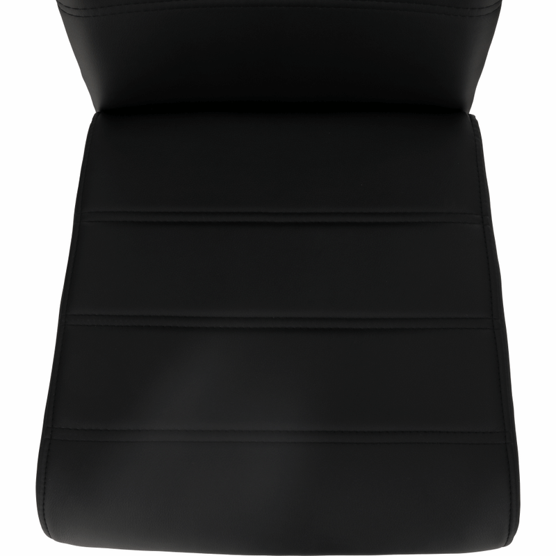 Casa si Gradina - Mobilier - Scaune si fotolii - Scaune - Scaun dining, negru / crom, VATENA - Infinity.ro