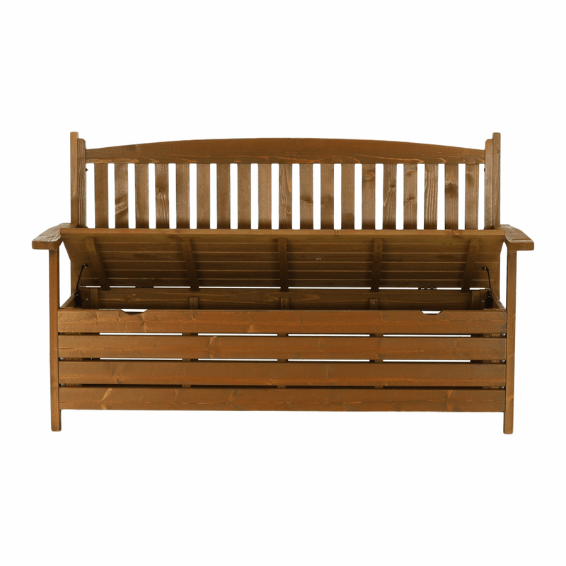 Casa si Gradina - Gradina si terasa - Mobilier exterior - Bancute de gradina - Banca de gradina, maro, 150cm, AMULA - Infinity.ro