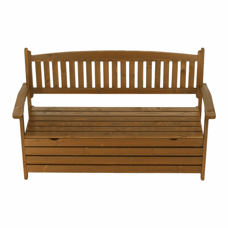 Casa si Gradina - Gradina si terasa - Mobilier exterior - Bancute de gradina - Banca de gradina, maro, 150cm, AMULA - Infinity.ro