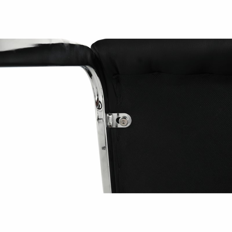 Casa si Gradina - Mobilier - Scaune si fotolii - Scaune - Scaun dining, negru / crom, VATENA - Infinity.ro
