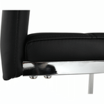 Casa si Gradina - Mobilier - Scaune si fotolii - Scaune - Scaun dining, negru / crom, VATENA - Infinity.ro