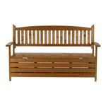 Casa si Gradina - Gradina si terasa - Mobilier exterior - Bancute de gradina - Banca de gradina, maro, 150cm, AMULA - Infinity.ro