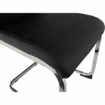 Casa si Gradina - Mobilier - Scaune si fotolii - Scaune - Scaun dining, negru / crom, VATENA - Infinity.ro