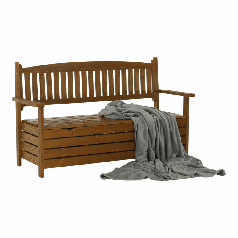 Casa si Gradina - Gradina si terasa - Mobilier exterior - Bancute de gradina - Banca de gradina, maro, 150cm, AMULA - Infinity.ro