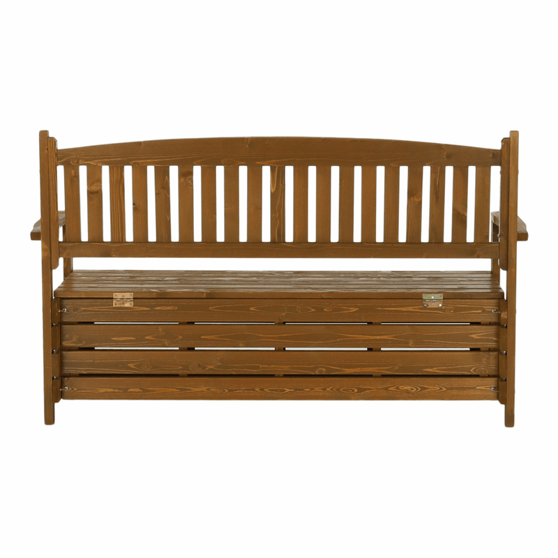 Casa si Gradina - Gradina si terasa - Mobilier exterior - Bancute de gradina - Banca de gradina, maro, 150cm, AMULA - Infinity.ro