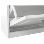 Casa si Gradina - Mobilier - Dulapuri si sifoniere - Dulapuri pantofi - Pantofar, 2 compartimente, alb, SEBER TYP 1 - Infinity.ro