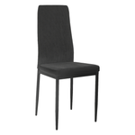 Casa si Gradina - Mobilier - Scaune si fotolii - Scaune - Scaun bucatarie, gri inchis/negru, ENRA - Infinity.ro