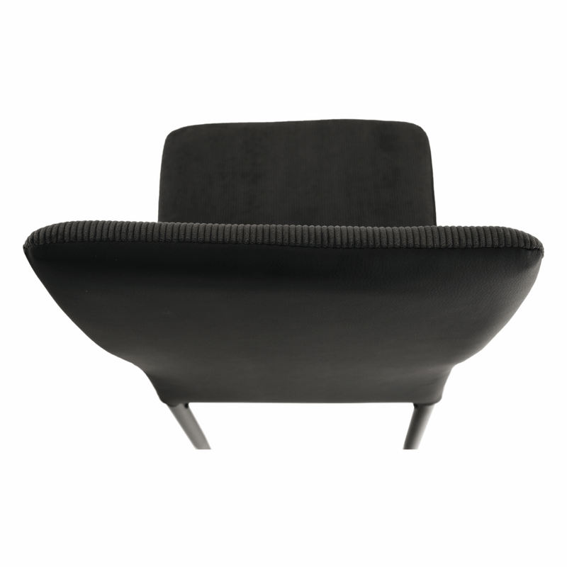 Casa si Gradina - Mobilier - Scaune si fotolii - Scaune - Scaun bucatarie, gri inchis/negru, ENRA - Infinity.ro