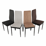 Casa si Gradina - Mobilier - Scaune si fotolii - Scaune - Scaun bucatarie, gri inchis/negru, ENRA - Infinity.ro