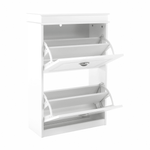 Casa si Gradina - Mobilier - Dulapuri si sifoniere - Dulapuri pantofi - Pantofar, 2 compartimente, alb, SEBER TYP 1 - Infinity.ro