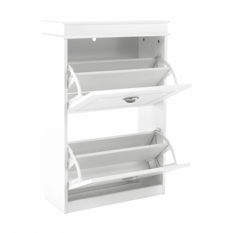 Casa si Gradina - Mobilier - Dulapuri si sifoniere - Dulapuri pantofi - Pantofar, 2 compartimente, alb, SEBER TYP 1 - Infinity.ro