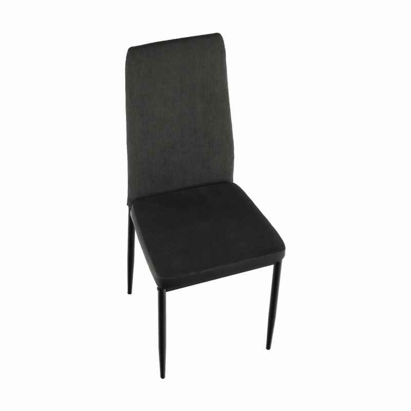 Casa si Gradina - Mobilier - Scaune si fotolii - Scaune - Scaun bucatarie, gri inchis/negru, ENRA - Infinity.ro