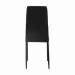 Casa si Gradina - Mobilier - Scaune si fotolii - Scaune - Scaun bucatarie, gri inchis/negru, ENRA - Infinity.ro