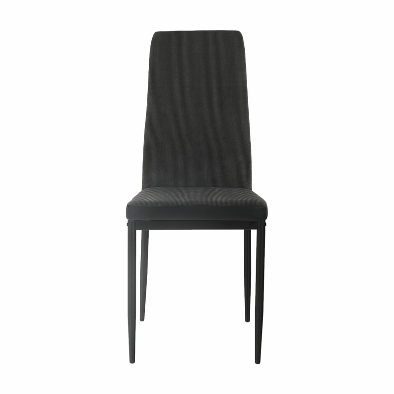 Casa si Gradina - Mobilier - Scaune si fotolii - Scaune - Scaun bucatarie, gri inchis/negru, ENRA - Infinity.ro