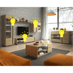 Casa si Gradina - Corpuri si surse de iluminat - Benzi LED - Iluminare LED cu 2-puncte, CITY - Infinity.ro