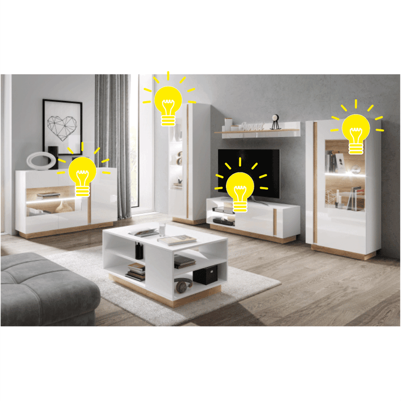 Casa si Gradina - Corpuri si surse de iluminat - Benzi LED - Iluminare LED cu 2-puncte, CITY - Infinity.ro