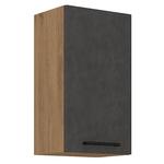 Casa si Gradina - Mobilier - Dulapuri si sifoniere - Dulapuri - Dulap superior, stejar lancelot/gri mat, VEGA 40 G-72 1F - Infinity.ro