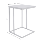 Casa si Gradina - Mobilier - Mese si birouri - Masute de cafea - Masuta portabila, alba, KALA - Infinity.ro