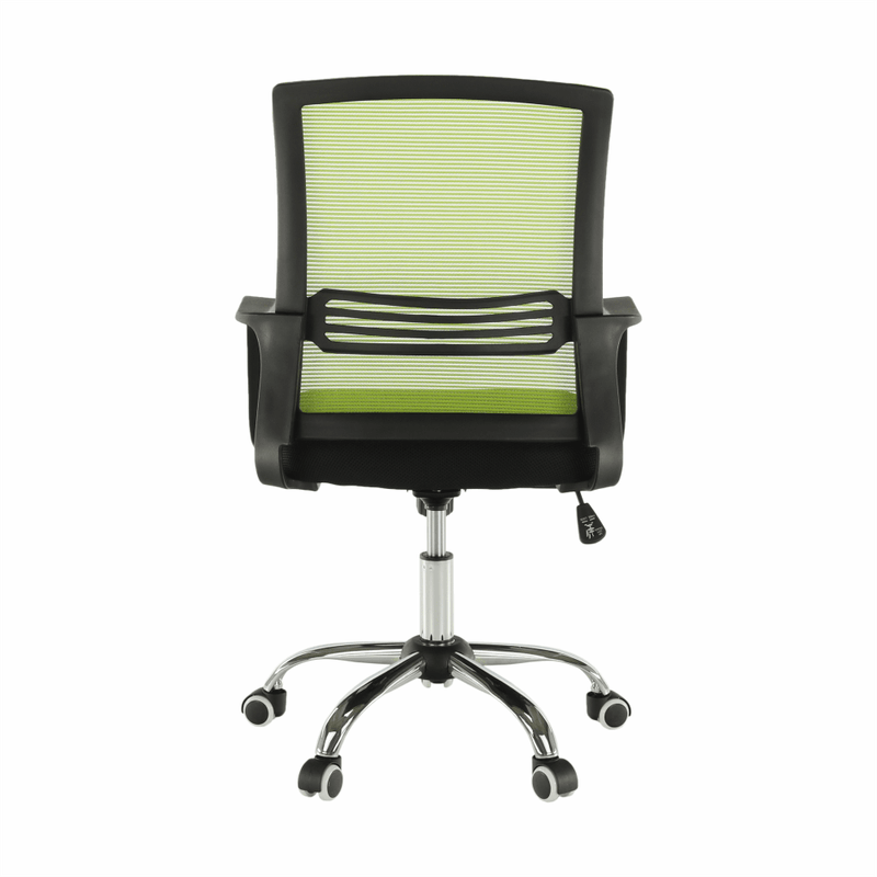 Casa si Gradina - Mobilier - Scaune si fotolii - Scaune - Scaun de birou, plasa verde/tesatura neagra, APOLO - Infinity.ro
