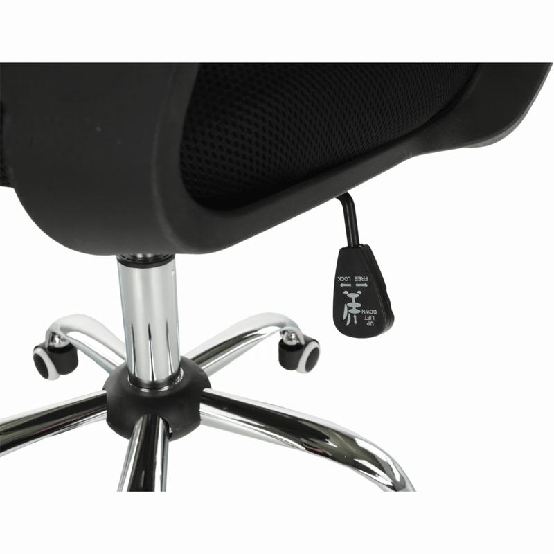 Casa si Gradina - Mobilier - Scaune si fotolii - Scaune - Scaun de birou, plasa verde/tesatura neagra, APOLO - Infinity.ro