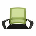 Casa si Gradina - Mobilier - Scaune si fotolii - Scaune - Scaun de birou, plasa verde/tesatura neagra, APOLO - Infinity.ro
