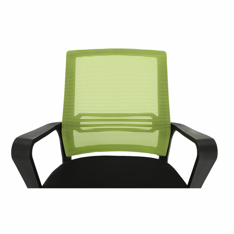 Casa si Gradina - Mobilier - Scaune si fotolii - Scaune - Scaun de birou, plasa verde/tesatura neagra, APOLO - Infinity.ro