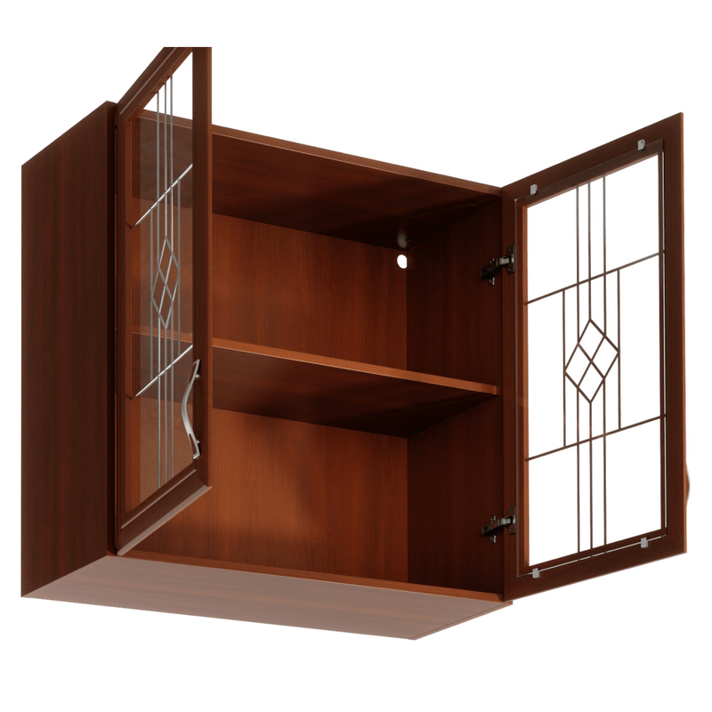 Casa si Gradina - Mobilier - Dulapuri si sifoniere - Dulapuri - Dulap superior G80S cu geam, nuc Milano, SICILIA - Infinity.ro