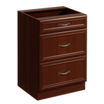 Casa si Gradina - Mobilier - Dulapuri si sifoniere - Dulapuri - Dulap inferior D60S3 cu 3 sertare, nuc Milano, SICILIA - Infinity.ro