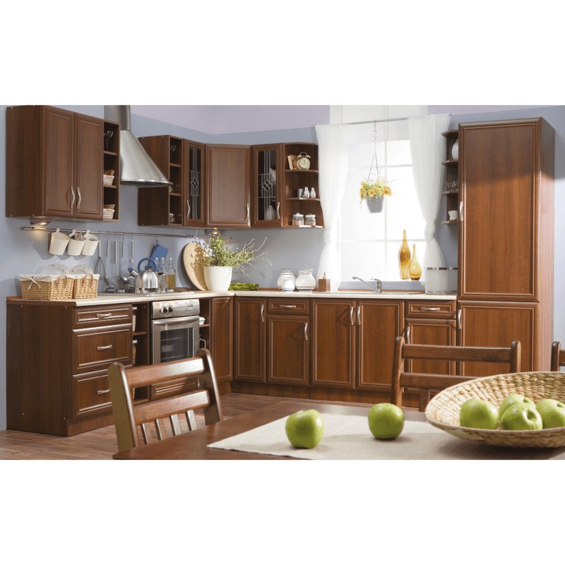 Casa si Gradina - Mobilier - Dulapuri si sifoniere - Dulapuri - Dulap inferior D20P, nuc Milano, SICILIA - Infinity.ro