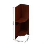 Casa si Gradina - Mobilier - Dulapuri si sifoniere - Dulapuri - Dulap inferior D25PZ, model dreapta, nuc Milano, SICILIA - Infinity.ro