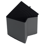 Casa si Gradina - Mobilier - Scaune si fotolii - Tabureti - Taburet pliabil, piele eco gri, TELA NEW - Infinity.ro