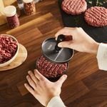 Casa si Gradina - Bucatarie si vesela - Ustensile bucatarie - Prese si storcatoare manuale - Presa pentru burgeri Tefal K1851134, 12 cm, acoperire antiaderenta, crestaturi pentru formare uniforma, compatibila cu - Infinity.ro